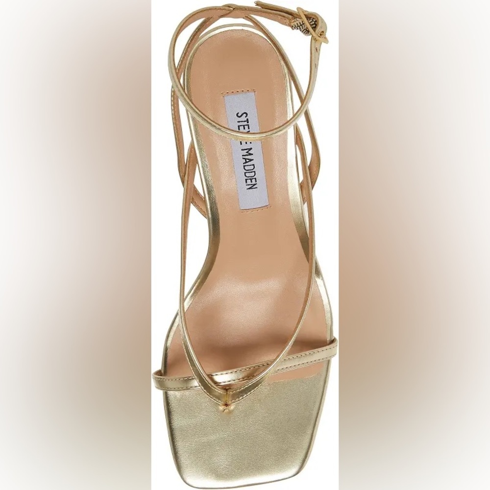 Steve Madden | Metallic Gold “Alaina”Heels - Picture 7 of 9